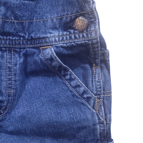 Vintage Osh Kosh B'gosh Vestbak Blue Denim Overalls Toddler Size 2T Excellent - Picture 4 of 11